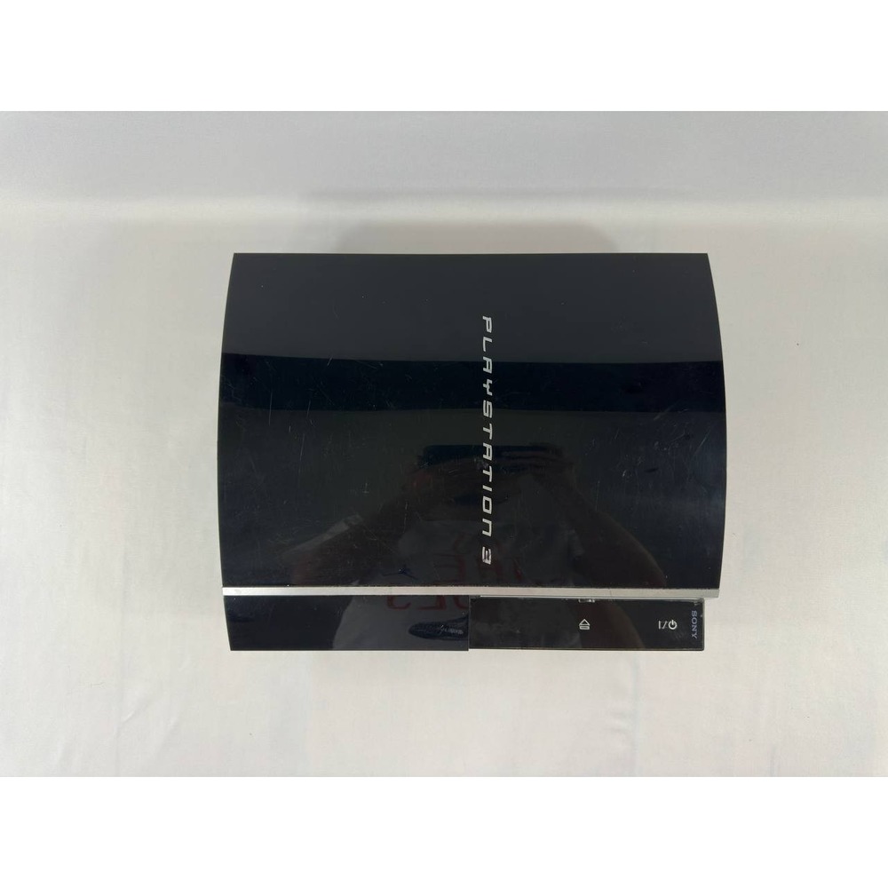 Sony PlayStation 3 PS3 Fat CECHG01 Black Console - Read Description